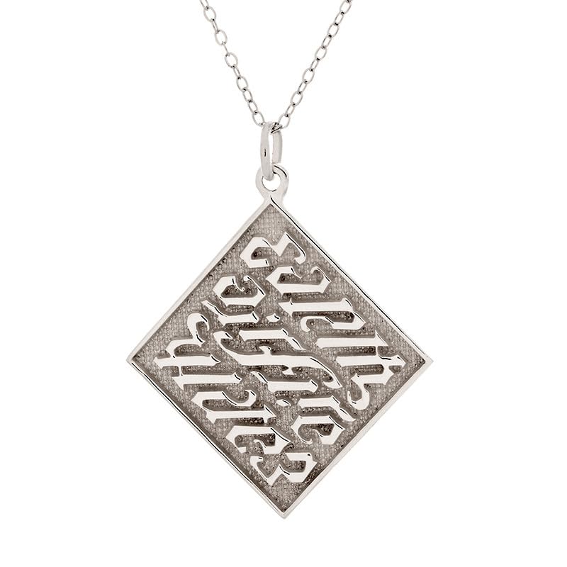 Moore's Jewelers .925 Sterling Silver Earth Air Fire Water Element Necklace - 22