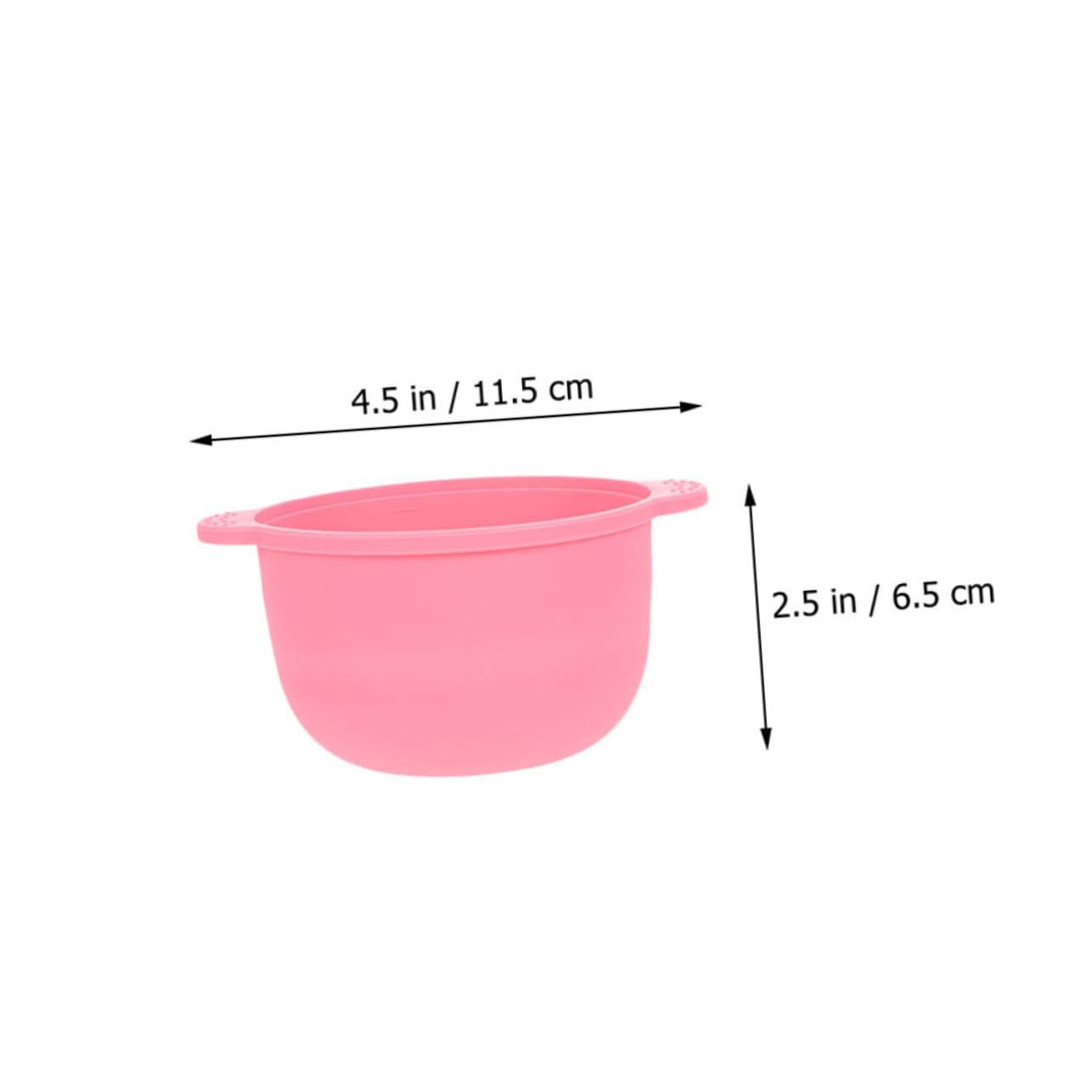 4-Piece Silicone Waxing Bowl Set - Heatproof, Microwave Safe & Easy Clean Folding Wax Melting Bowls for Hair Removal (Random Colors) - Perfect for Home Salon, DIY Waxing & Professional Use