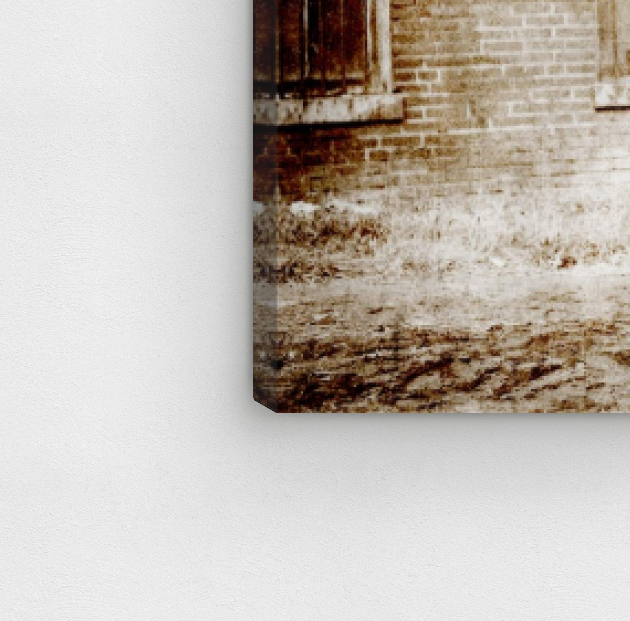 Oliver Gal Artist Co. 'Mr Outlaw' Animal Wall Art Canvas Print - 24x20 Inches Brown & White Home Decor - Perfect for Living Room, Bedroom or Office