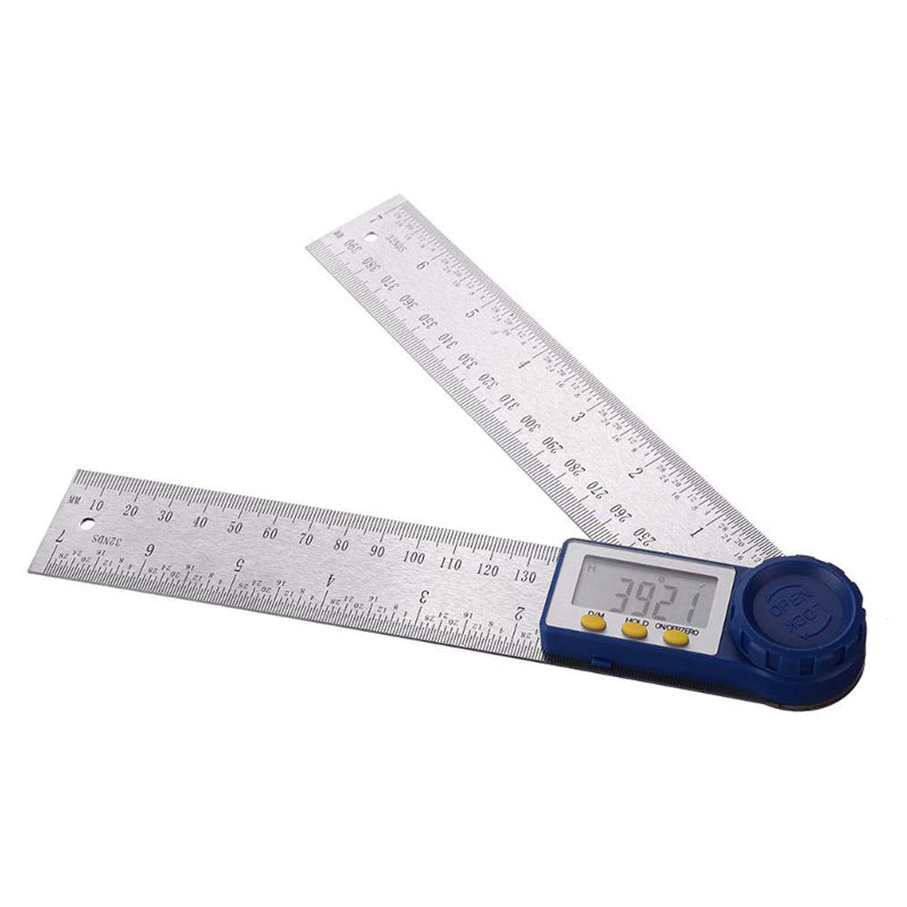 KDABJD Digital Angle Finder - Electronic Inclinometer Protractor with LCD Display for Woodworking, Metalworking & Construction Projects