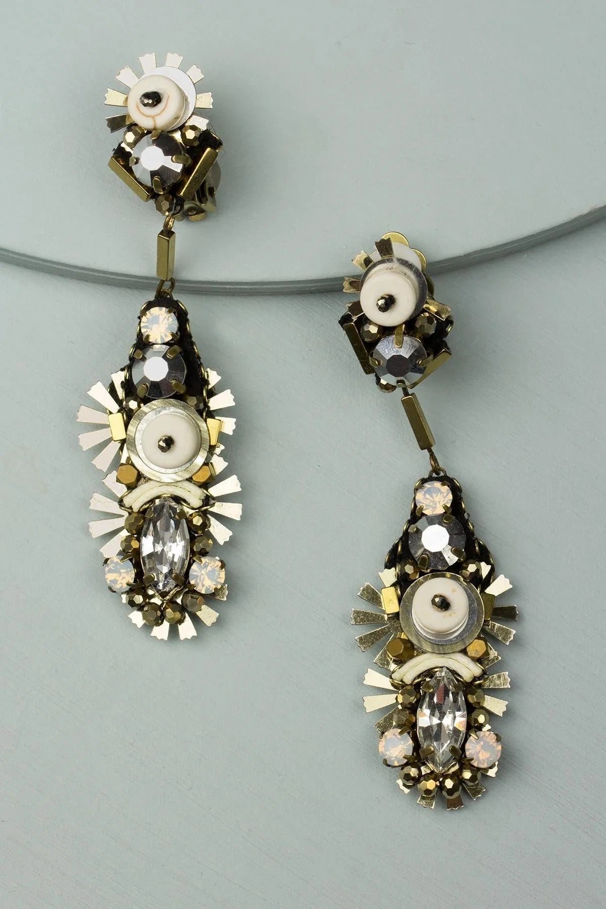 Trudy Dangle Earrings for Women - Fashionable Gold Plated Drop Earrings - Perfect for Parties, Weddings & Everyday Wear