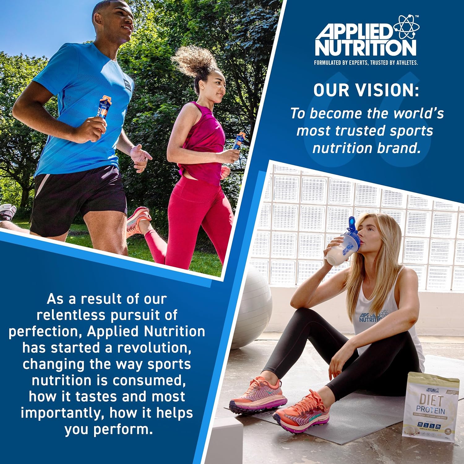 Applied Nutrition Vitamin B Complex Supplement - 90 Tablets for Energy, Metabolism & Stress Relief - Daily Health Support