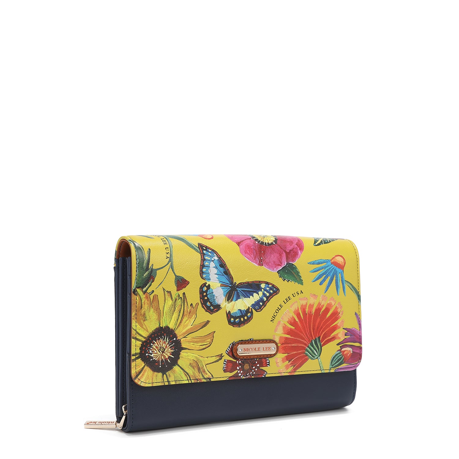 AUBRI Crossbody Wallet for Women - Stylish RFID Blocking Leather Phone Purse with Adjustable Strap - Perfect for Travel, Shopping, and Everyday Use