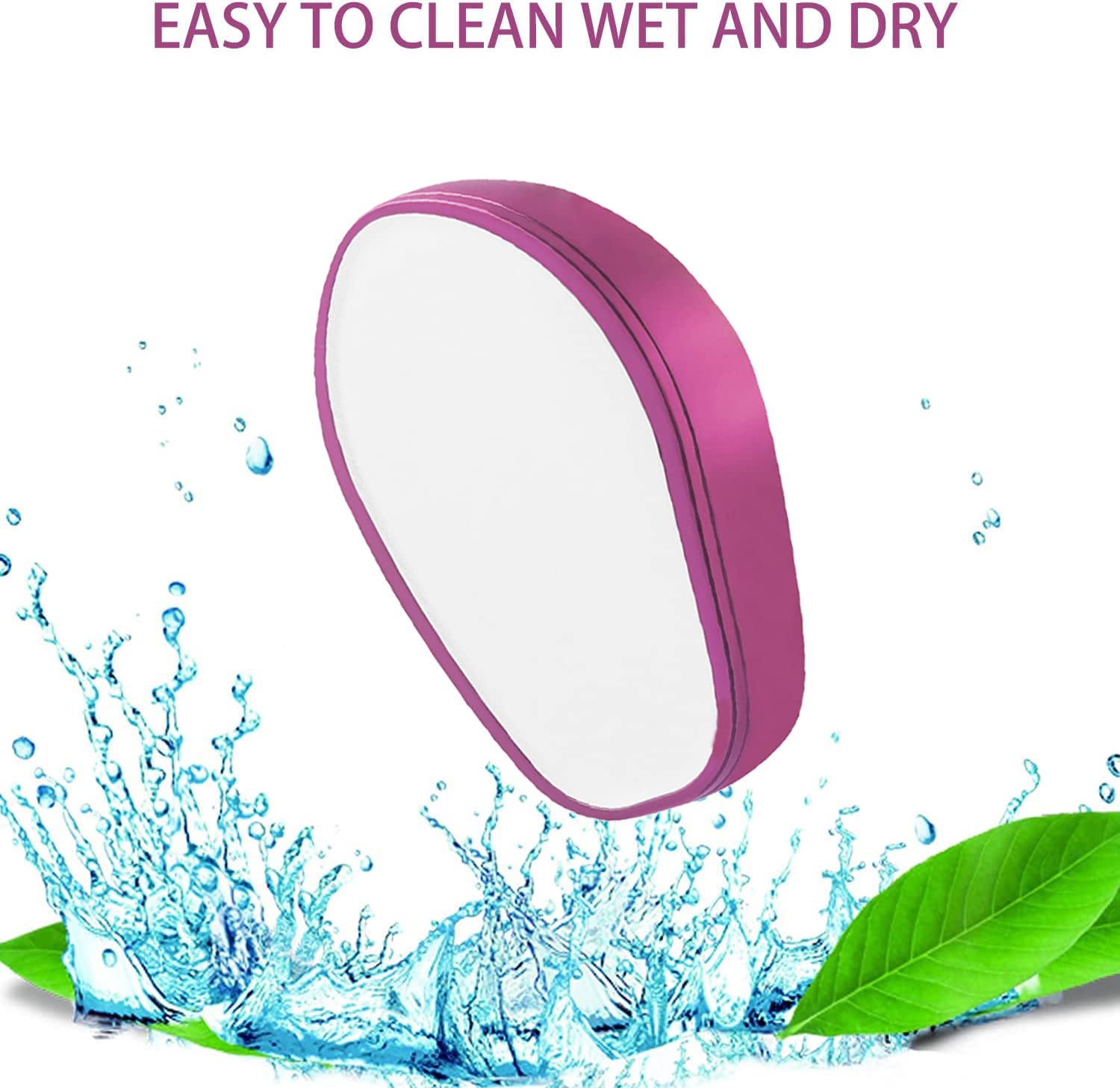 Painless Hair Removal Device for Women - Powerful Crystal Glass Nano Epilator for Legs, Arms, Back - Smooth Skin at Home & On The Go