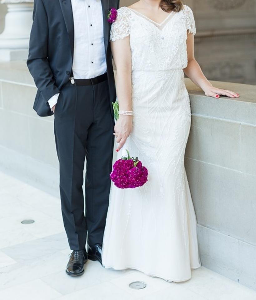 BHLDN Etoile Aurora Wedding Gown - Elegant Lace Bridal Dress for Beach, Garden & Formal Ceremonies