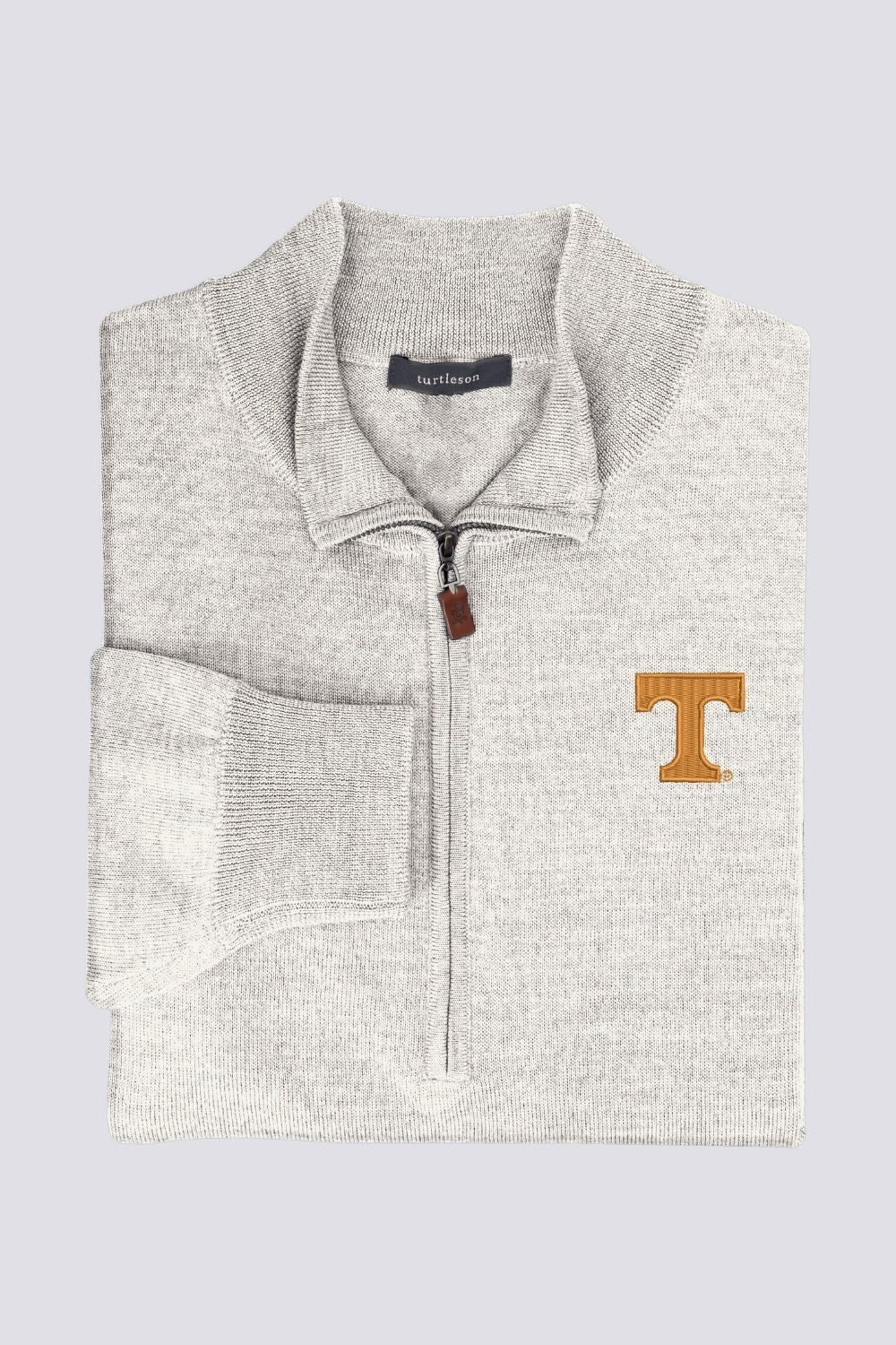 University of Tennessee Merino Wool Quarter Zip Sweater - Warm & Comfortable Pullover for Men & Women - Perfect for Campus, Outdoor Activities & Casual Wear