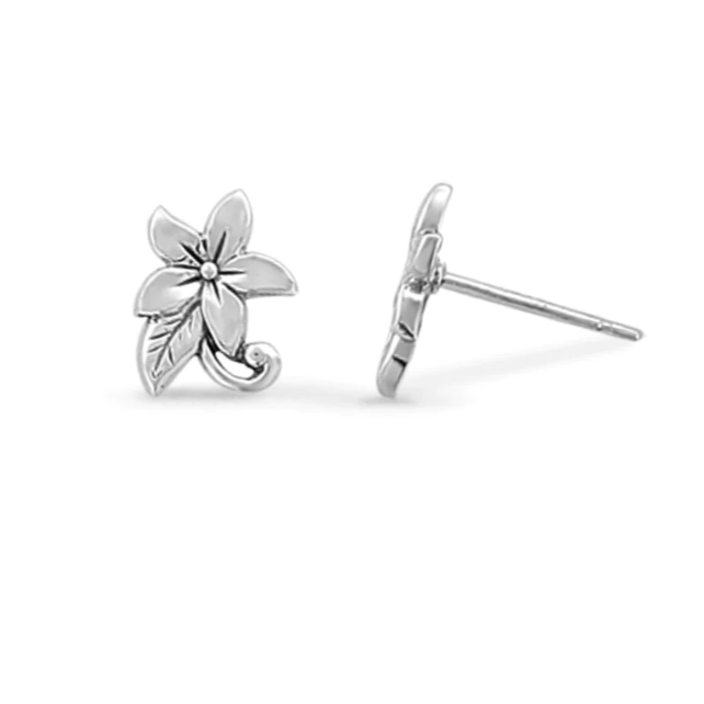 Flower Blossom Stud Earrings for Women - Dainty Floral Jewelry Gift for Her - Perfect for Weddings, Parties & Everyday Wear