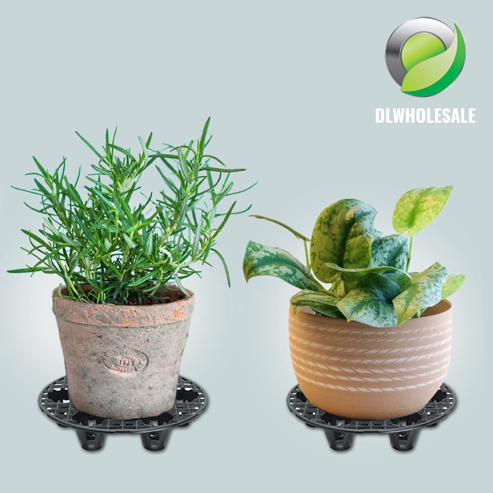 Grow1 26.5-Inch Plant Pot Stand Elevator - Heavy Duty Plant Riser for Indoor & Outdoor Potted Plants - Perfect for Drainage, Air Circulation, and Decorative Plant Display