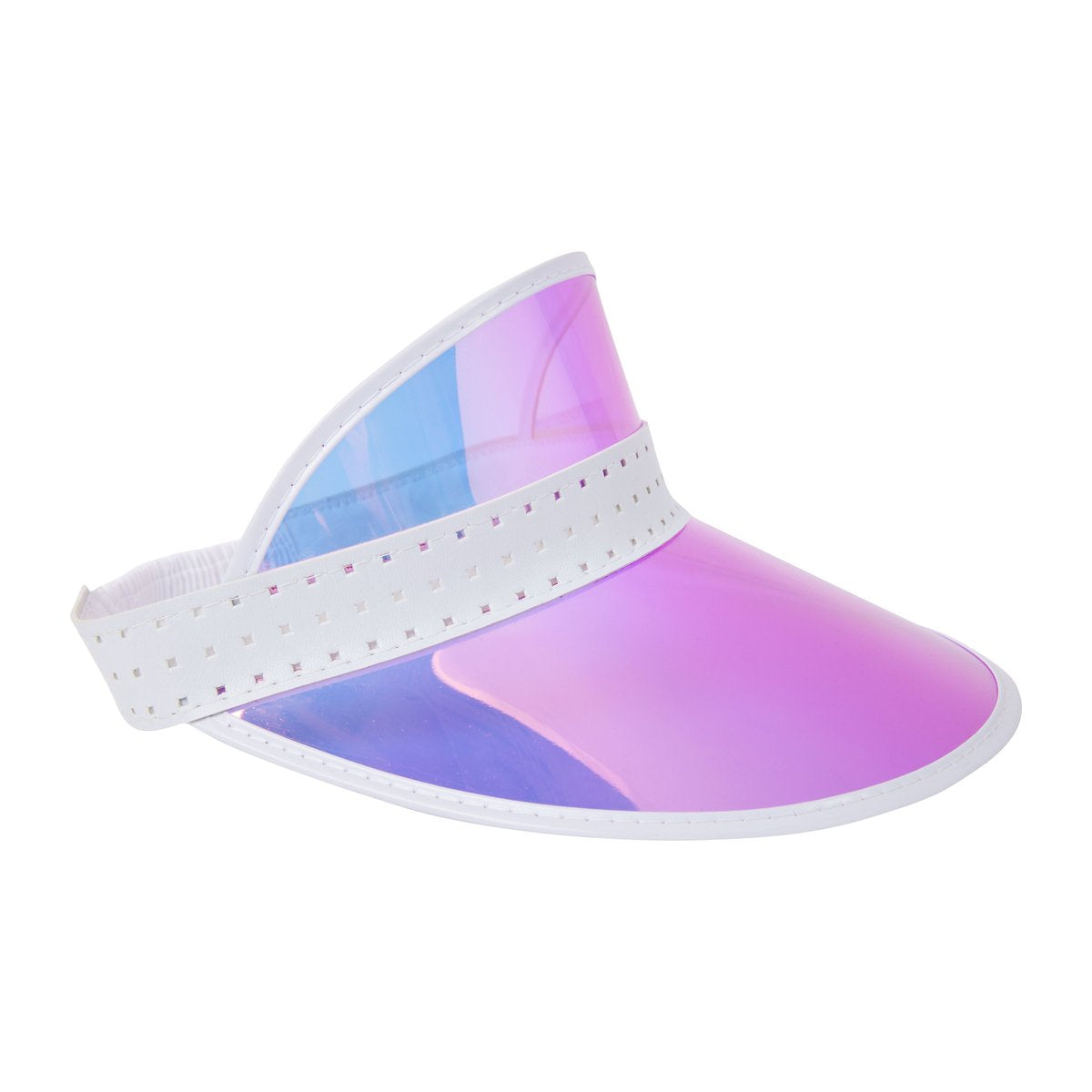 Iridescent Pink Visor - Stylish UV Protection Sun Visor for Women & Men | Perfect for Running, Cycling, Golf, Driving, and Outdoor Sports