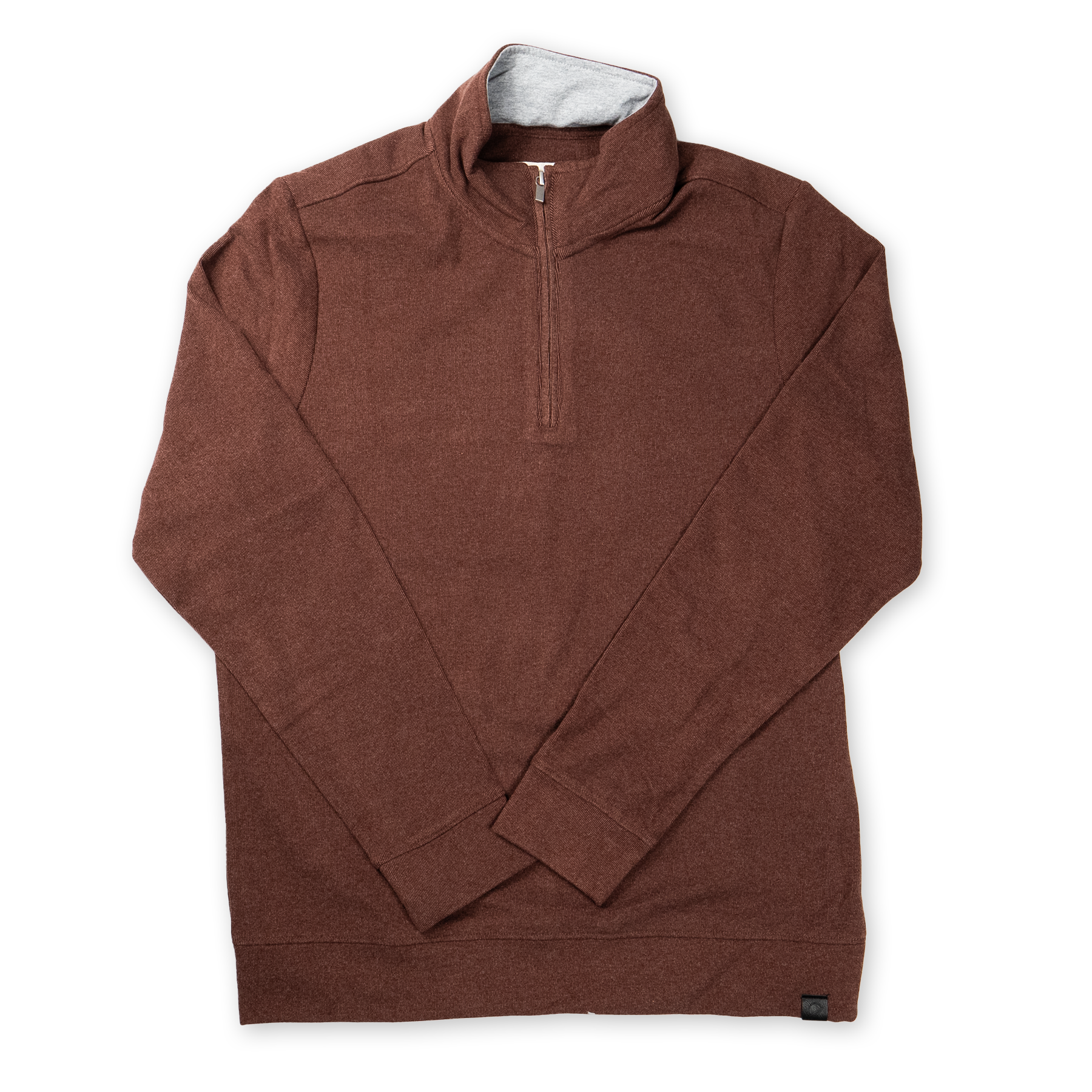 Fundamental Coast Jet Black 1/4 Zip Pullover - Lightweight & Breathable for Outdoor Activities, Hiking, and Casual Wear