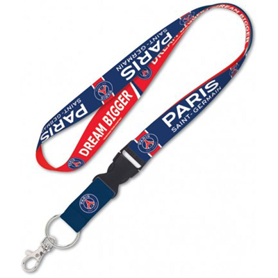 Premium PSG Lanyard - Durable Adjustable Neck Strap for ID Badges, Keys & Accessories - Perfect for Work, School, Events & Sports Fans