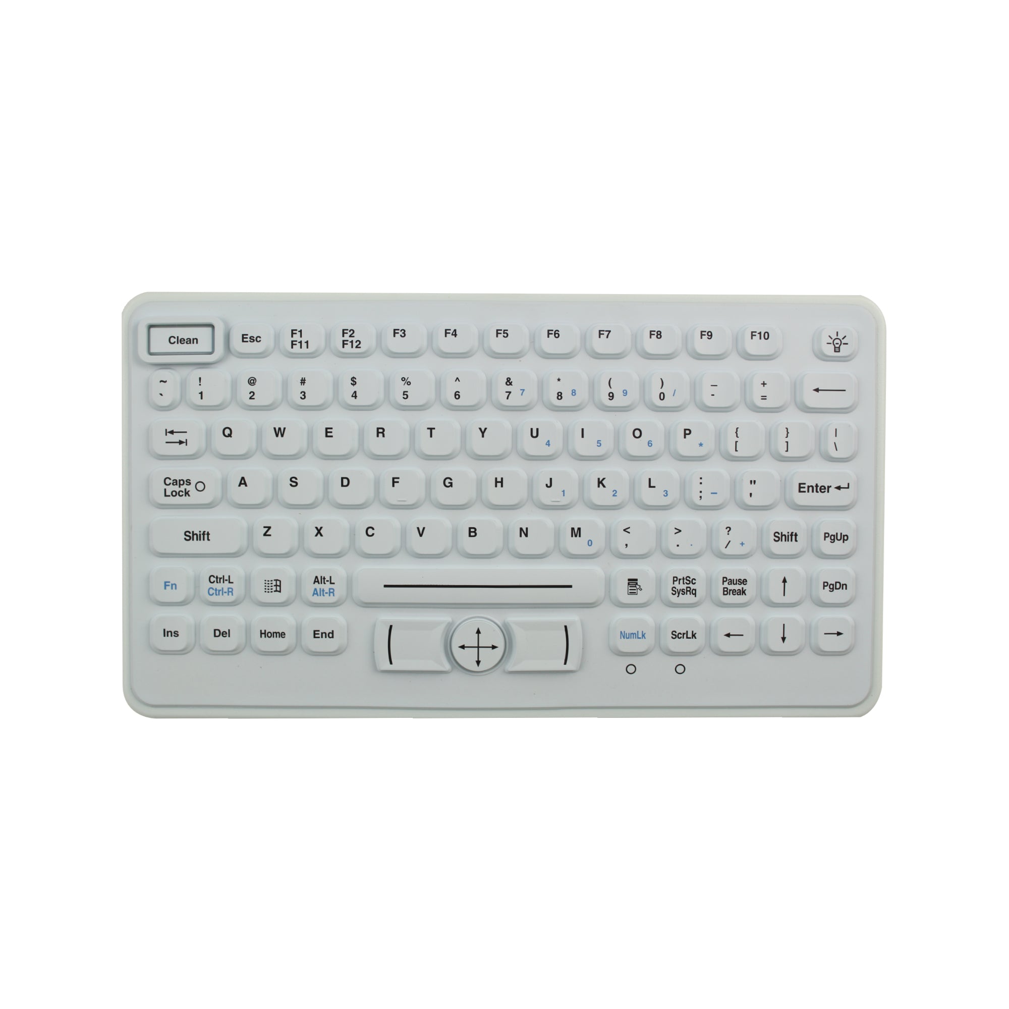 CHERRY Washable Industrial Keyboard with HulaPoint - Durable, Spill-Proof Mechanical Keyboard for Office, Factory & Harsh Environments
