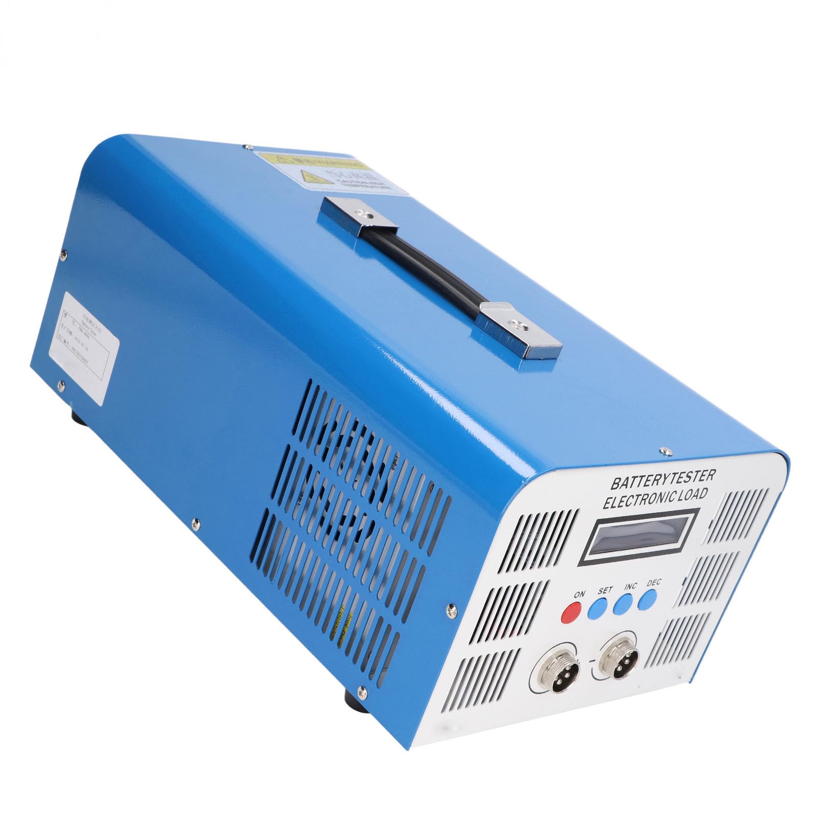 EBC A40L Electronic Load Battery Capacity Tester - Alloy Steel Material with Multiple Connections & Automatic Test Setup (110V US Plug) - Perfect for RC Cars, Solar Power Systems & DIY Electronics Projects