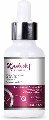 Lovelook Hair Growth Serum with Procapil, Capixyl, Redensyl - Anti Hair Loss Treatment for Men & Women (30ml) | Strengthens Hair Follicles & Promotes Thicker Hair | Perfect for Daily Use & Scalp Care Routine