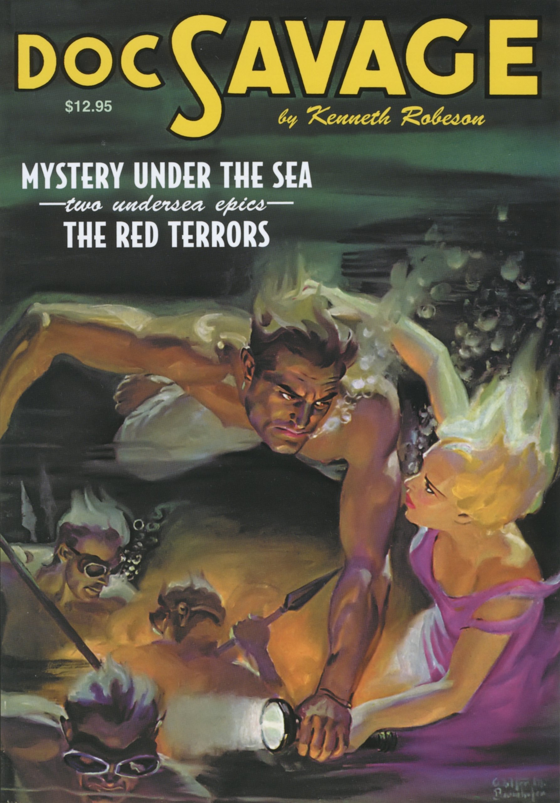 Doc Savage #22: Mystery Under The Sea & The Red Terrors - Adventure Book Series Volume 22 - Perfect for Sci-Fi Fans and Collectors - Great for Reading at Home or Travel