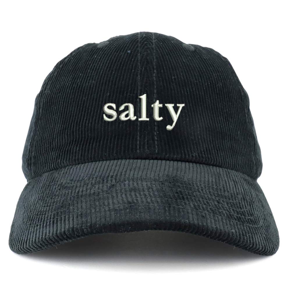 Trendy Embroidered Cotton Corduroy Baseball Cap for Men & Women - Soft Unstructured Dad Hat - Casual Streetwear Fashion Accessory for Outdoor, Travel & Daily Wear