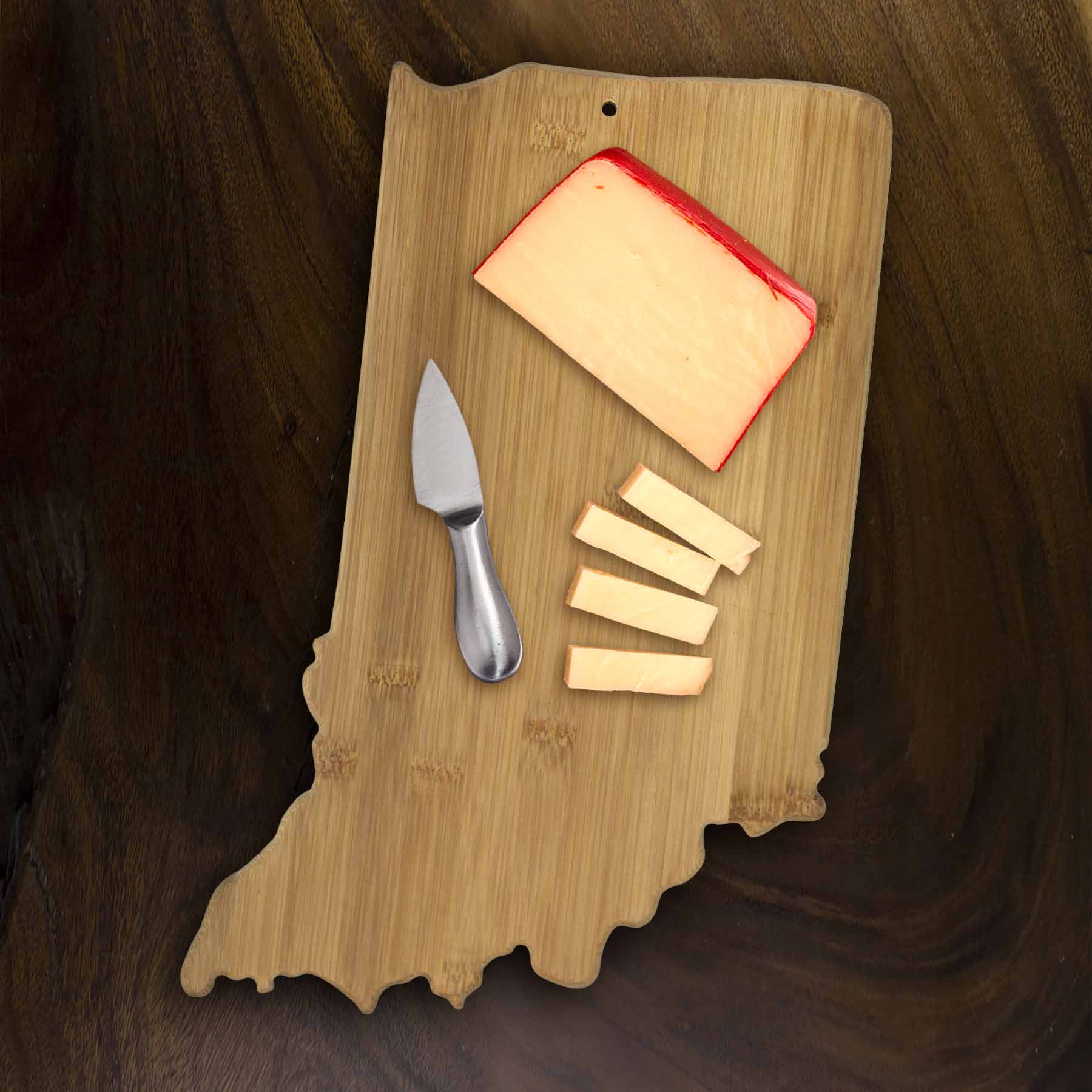 Premium Indiana Wood Cutting Board - 15.75