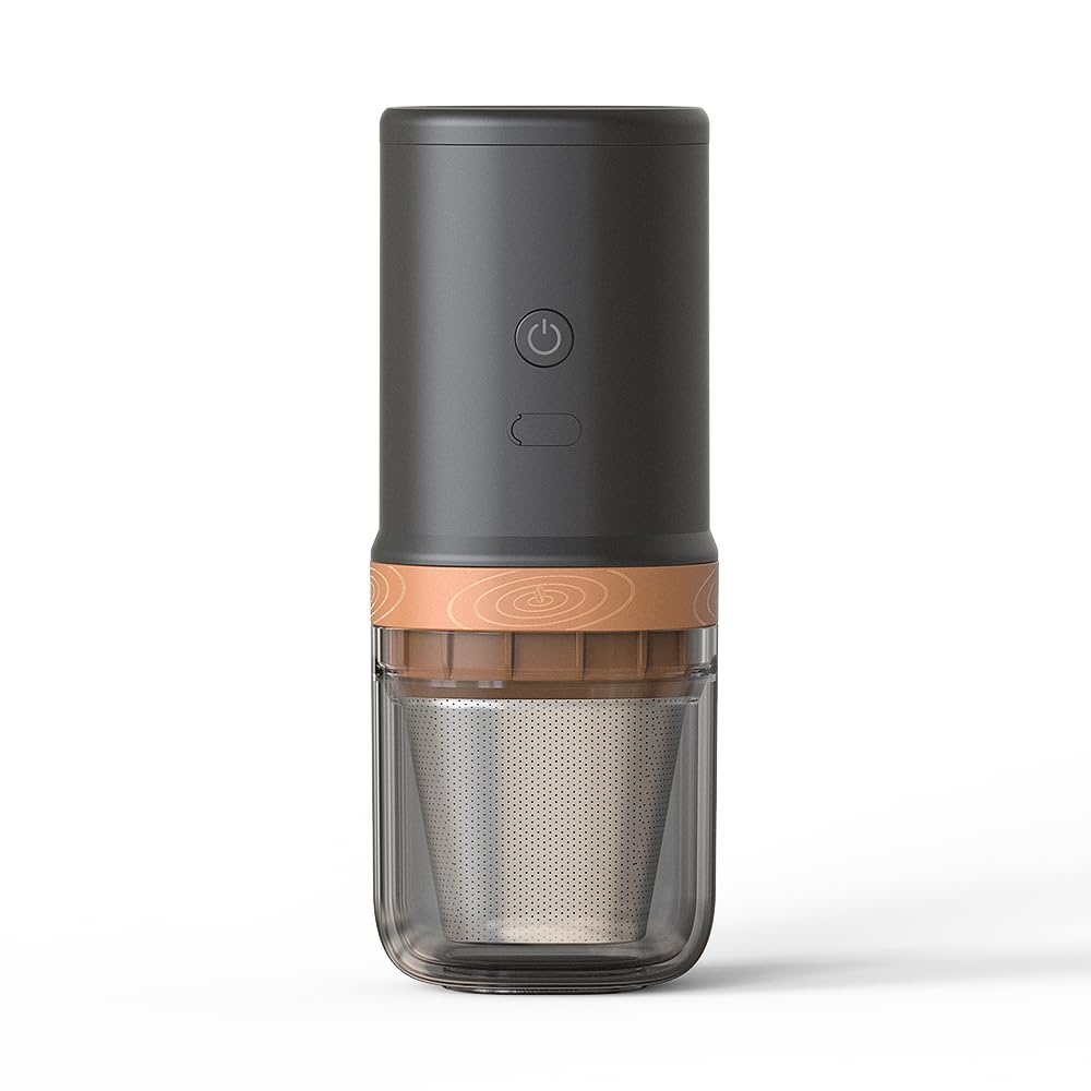 Irishom Electric Burr Coffee Grinder - 25 Adjustable Grind Settings, 24W Powerful Motor with Cleaning Brush - Perfect for Espresso, French Press, Drip Coffee & Cold Brew at Home or Office
