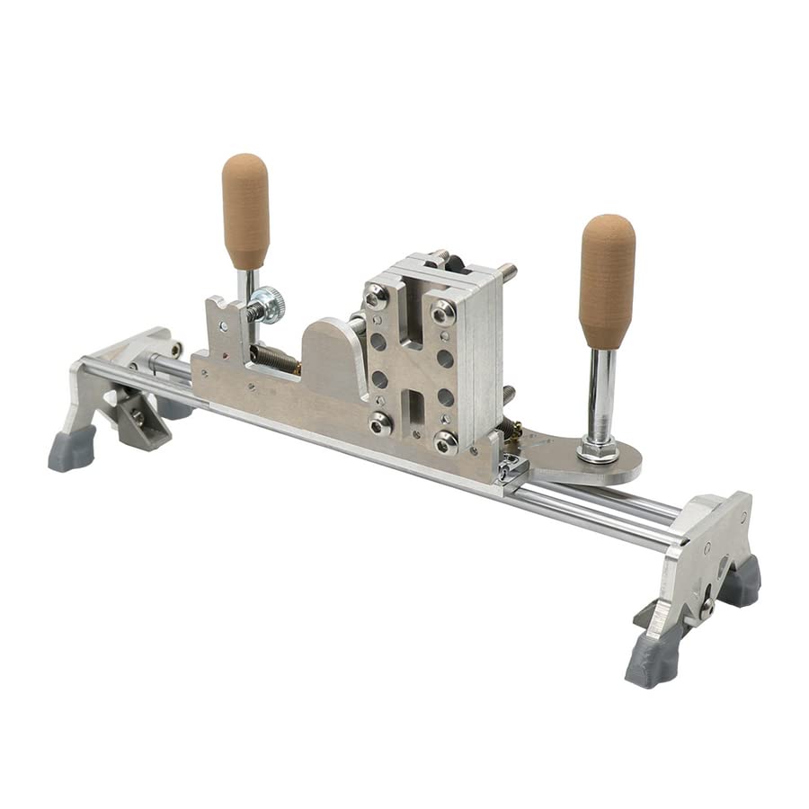 Belt Grinder Sharpening Jig - Precision Cutter Sharpener & Locator Clip for Belt Sanders - Perfect for Knife Making, Woodworking & Metalworking Tools