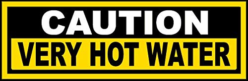 Vinyl Safety and Warning Stickers Bundle - 3 Pack (3.5
