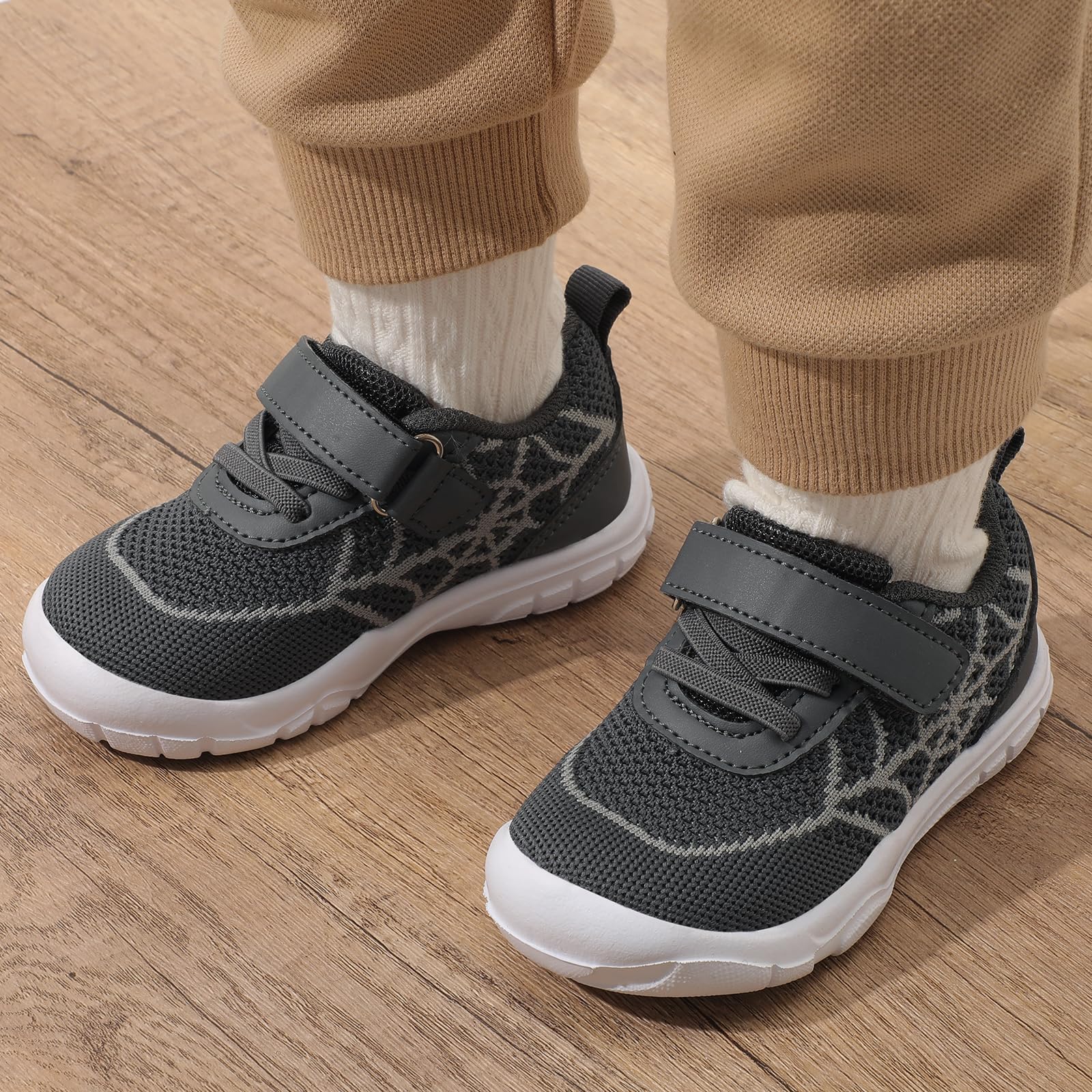BARERUN Toddler Shoes for Boys & Girls - Barefoot Kids Sneakers, Breathable Slip-On Running Shoes for School, Tennis & Walking - Perfect for Playtime, Outdoor Activities & Daily Wear