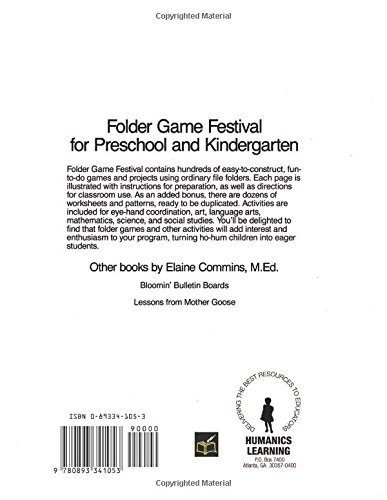 Preschool & Kindergarten Folder Games for Learning & Fun