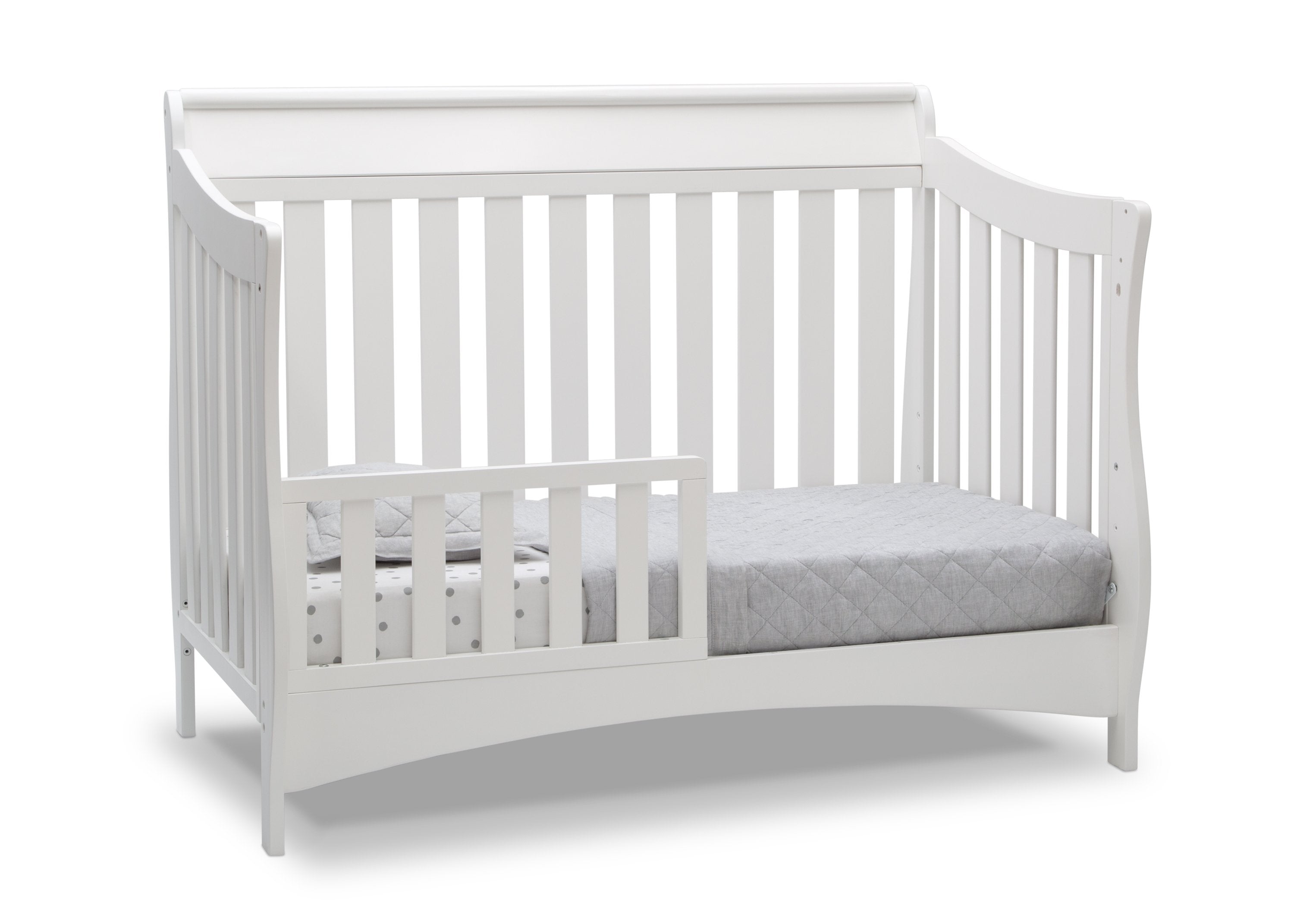 Bentley S Series Deluxe 6-in-1 Convertible Baby Crib - Nursery Furniture for Newborn to Toddler Bed | Perfect for Modern Nursery, Bedroom & Daycare