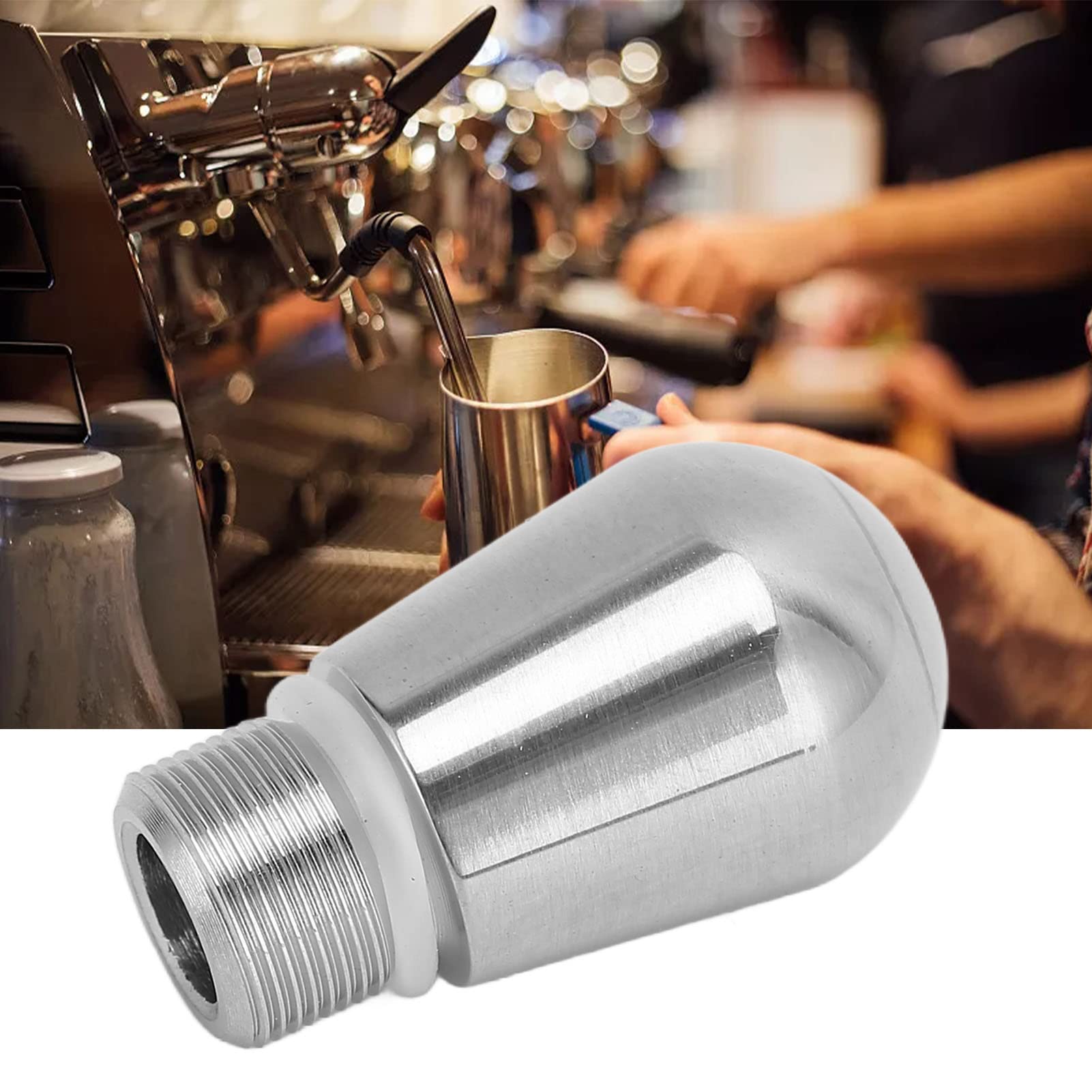 **Breville 8 Series Coffee Machine Replacement Steam Nozzle Tip – 4 Hole Stainless Steel Spout for Espresso & Latte Making – Compatible with Breville 8 Series Coffee Makers**    *(Perfect for home baristas to enhance milk frothing and espresso brewing in Breville 8 Series machines.)*