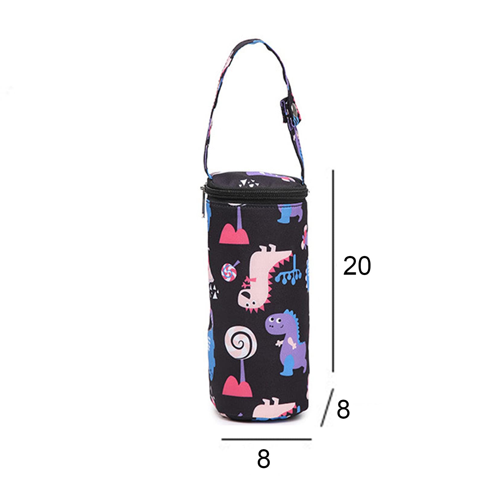 Winnfy Insulated Baby Bottle Bag - Thermal Breastmilk Cooler & Travel Storage for Infants | Portable Hanging Bottle Holder for Daycare, Outings & Nursing Moms | Perfect for Pumping, Bottle Feeding & On-the-Go Use
