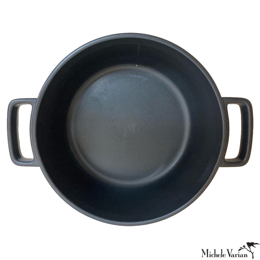 Premium Deep Lidded Clay Roasting Pot for Oven & Stovetop - Perfect for Slow Cooking, Braising & Serving Dishes - Ideal for Soups, Stews & Casseroles