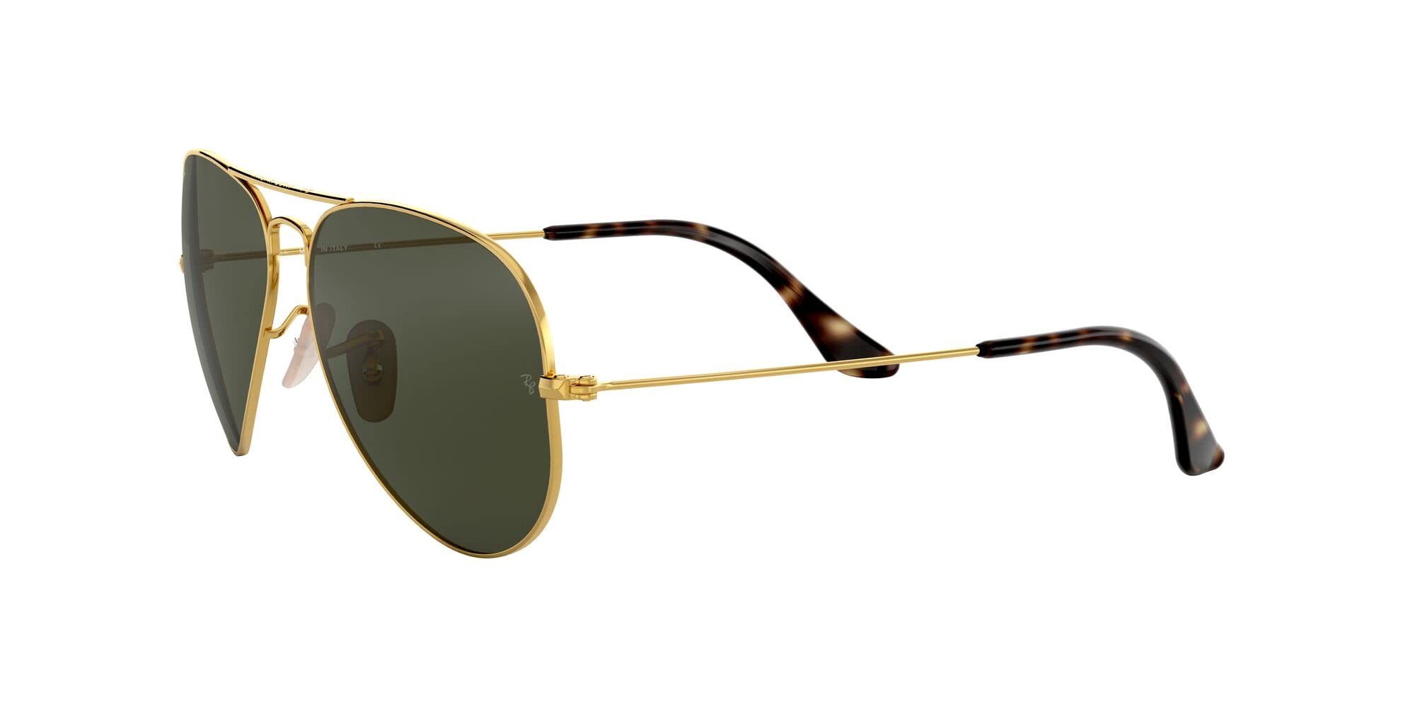 Ray-Ban RB3025 Classic Aviator Sunglasses for Men & Women - Polarized UV Protection Lenses - Stylish Pilot Shades for Driving, Travel & Outdoor Activities