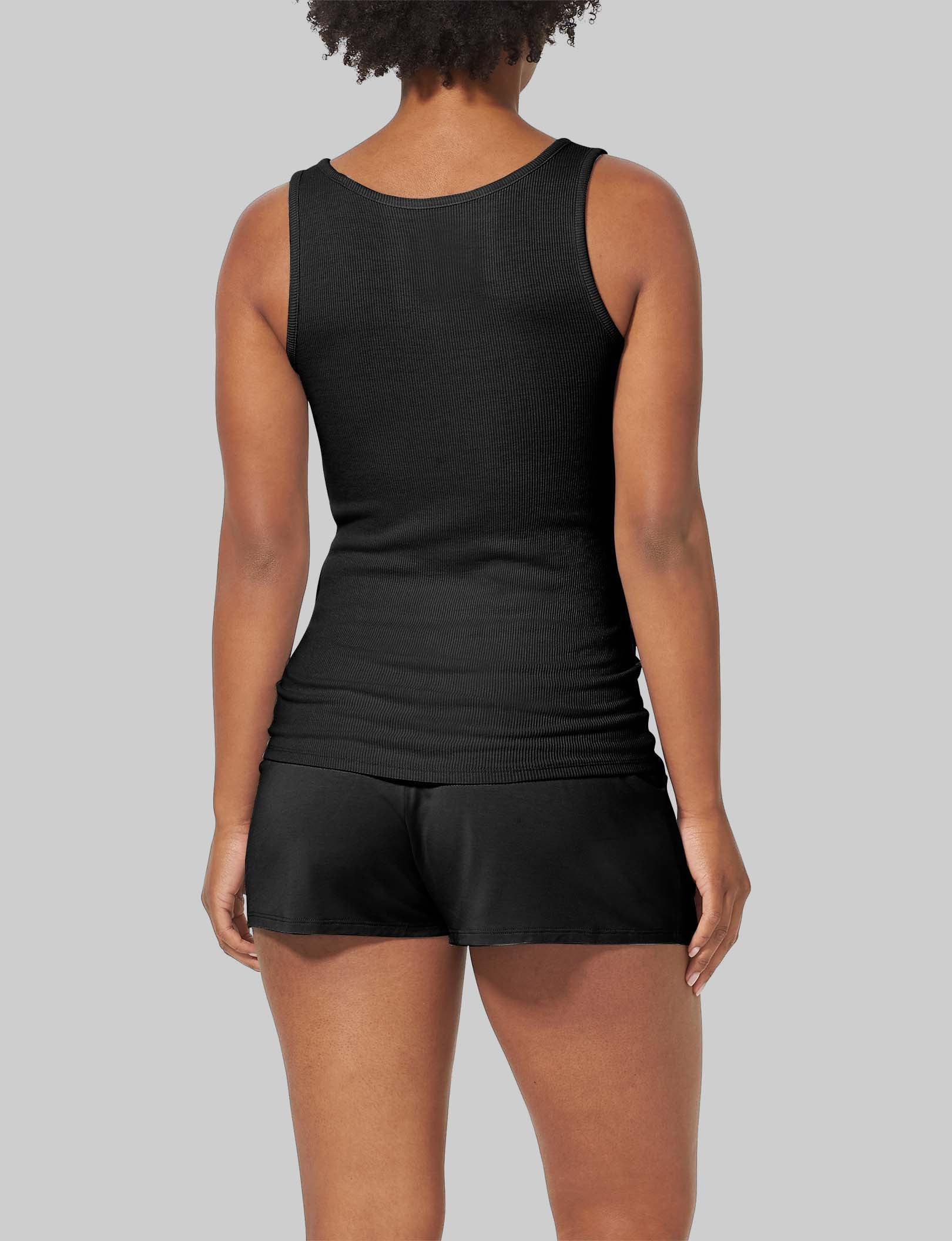 Women's Comfortable Downtime Tank Top - Soft Casual Loungewear for Relaxing at Home, Yoga, and Sleep