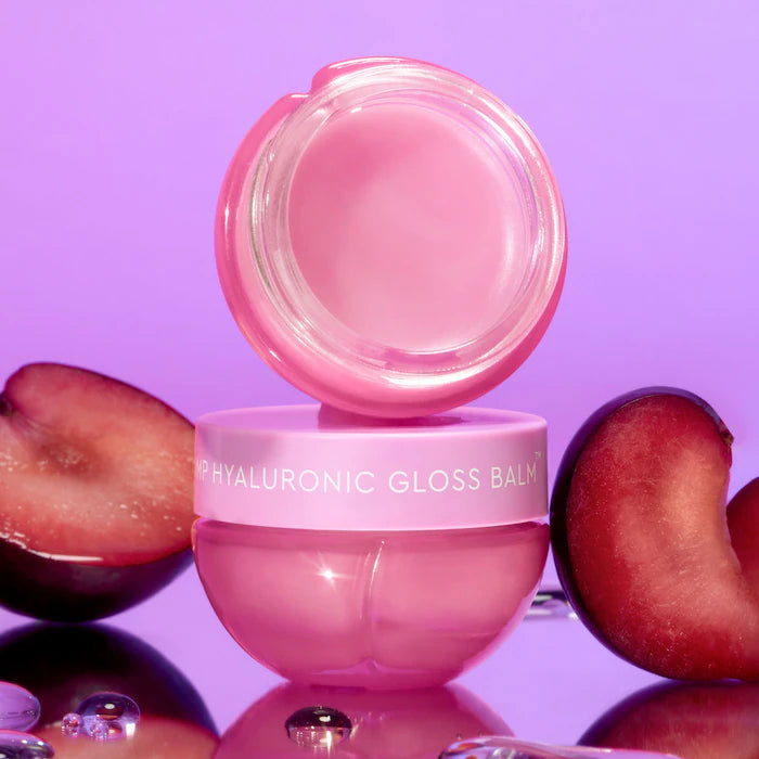 Plum Plump Hyaluronic Acid Lip Gloss - Hydrating & Plumping Lip Balm by Glow Recipe | Perfect for Dry Lips & Everyday Glam Makeup