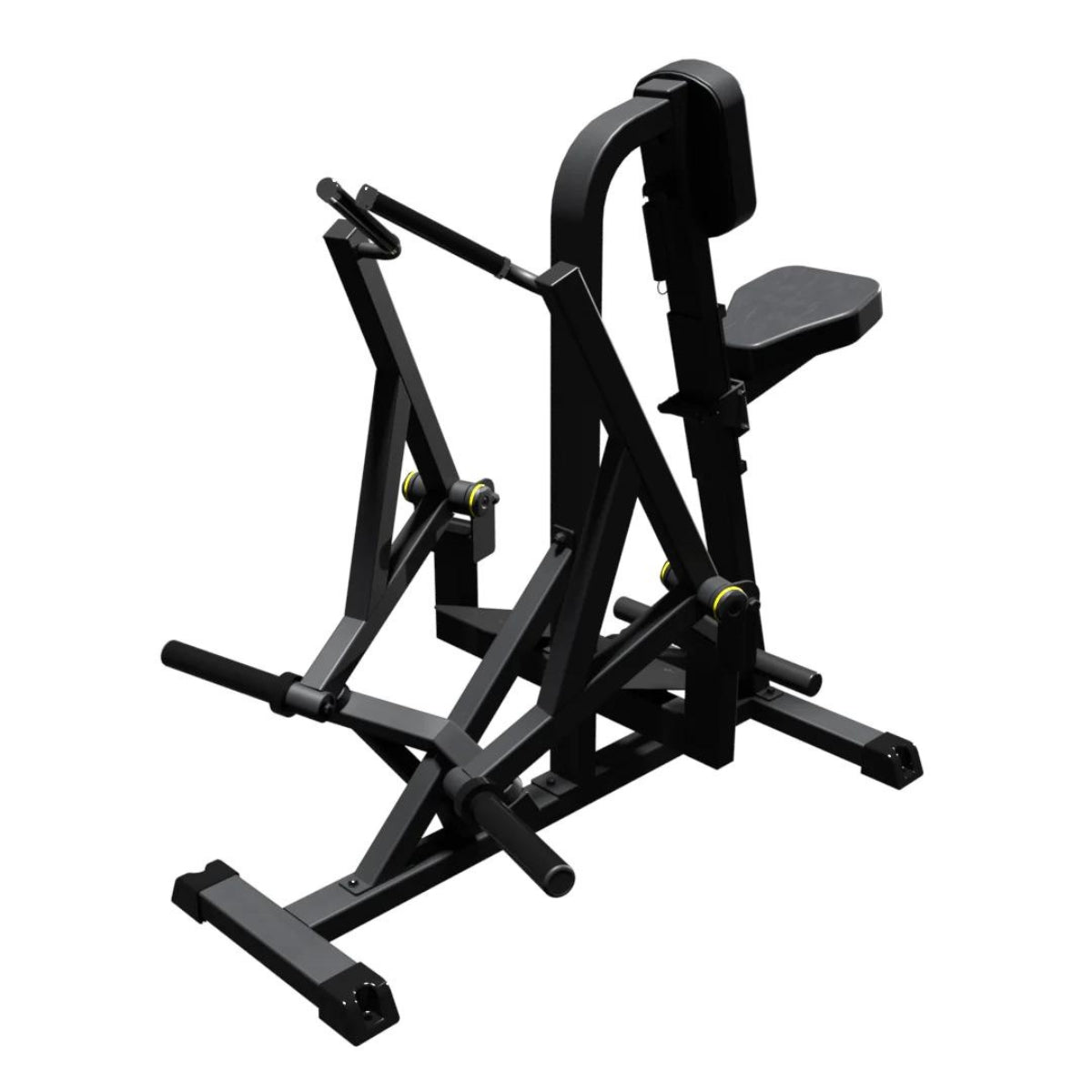 Gronk Fitness Seated Row Machine - Plate Loaded Strength Training Equipment for Home & Commercial Gyms | Perfect for Back Workouts and Muscle Building