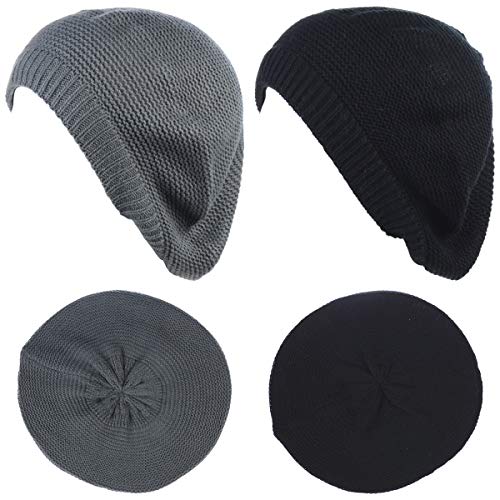2pcs-pack Charcoal and Black