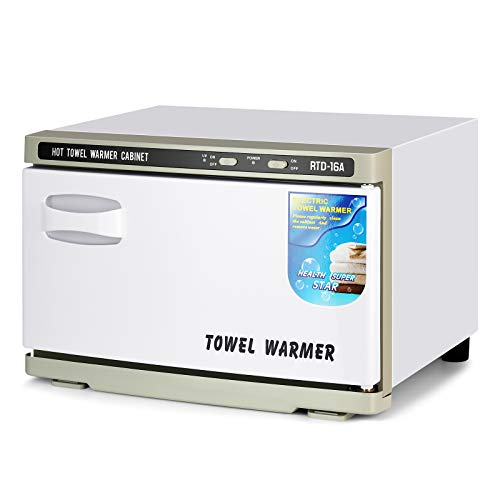 Professional 16L Salon Towel Warmer Cabinet for Facials, Barber, Spa & Esthetician - Perfect for Tattoo, Massage & Manicure Equipment - Ideal for Beauty Salons, Spas & Home Use