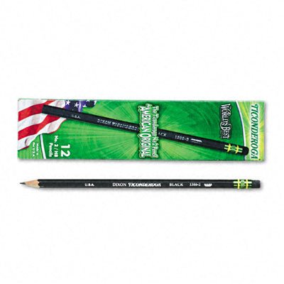 Ticonderoga #2 HB Wood-Cased Pencils - 12 Pack (Set of 3) - Premium Graphite Pencils for School, Office & Art Sketching