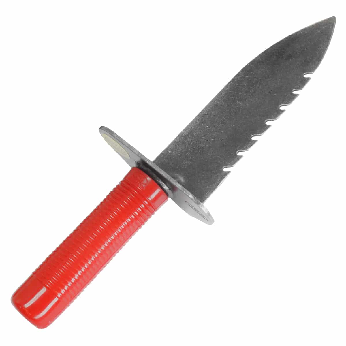 Lesche Digging Tool with Right Side Serration & Protective Sheath - Perfect for Metal Detecting, Archaeology & Outdoor Treasure Hunting