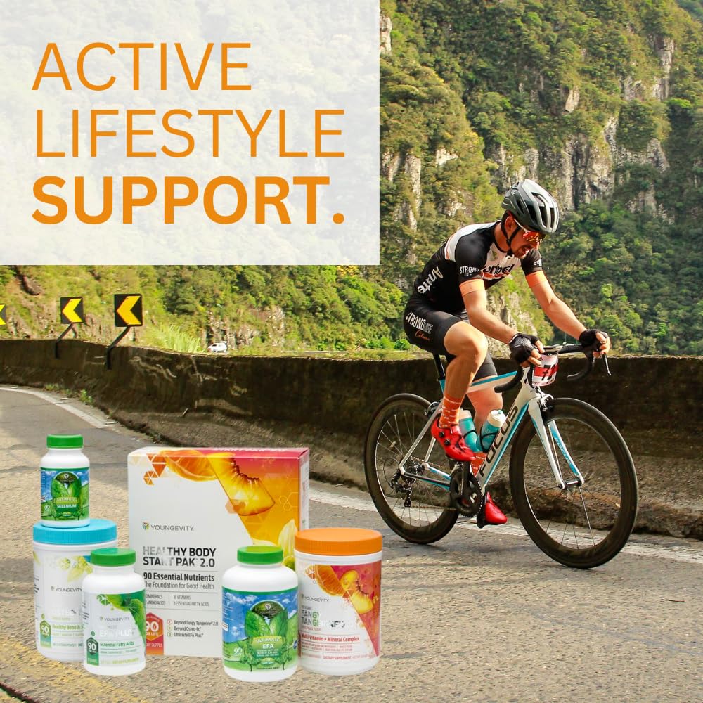 Healthy Body Brain & Heart Supplement Pack 2.0 - Boost Cognitive Function & Cardiovascular Health - Perfect for Daily Wellness & Active Lifestyle
