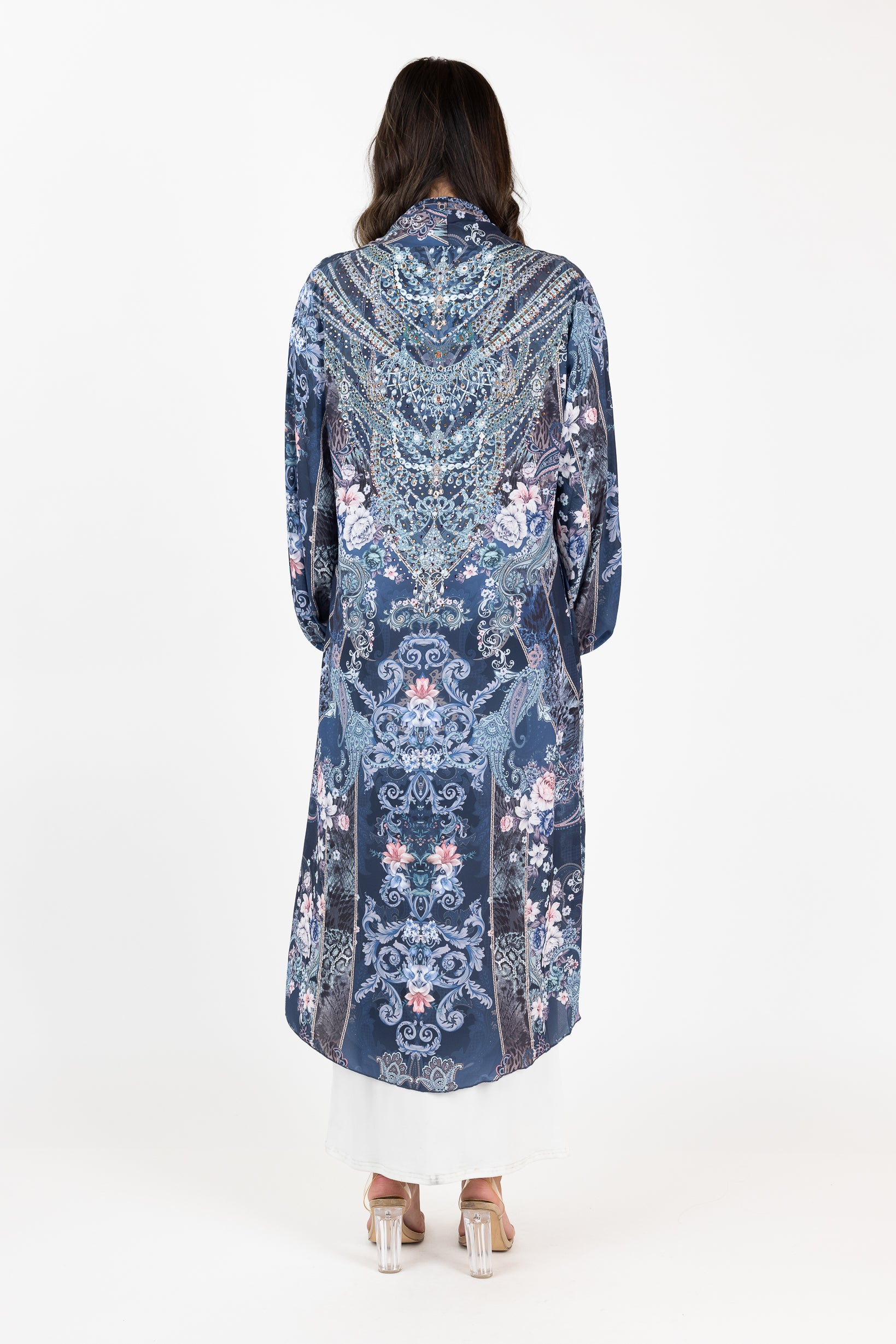 Impiana Beaded Cardigan for Women - Stylish Boho Knit Sweater with Pearl & Bead Details | Perfect for Fall Layering, Office Wear & Casual Outfits