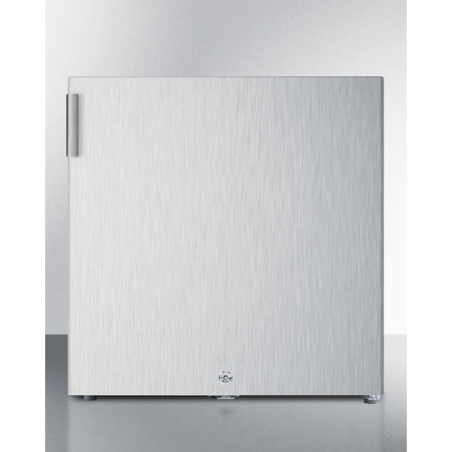 Accucold FS24L7CSS Compact All Freezer - 2.4 Cu Ft Upright Freezer for Home, Garage, or Basement - Energy Efficient, Adjustable Shelves, Perfect for Extra Food Storage
