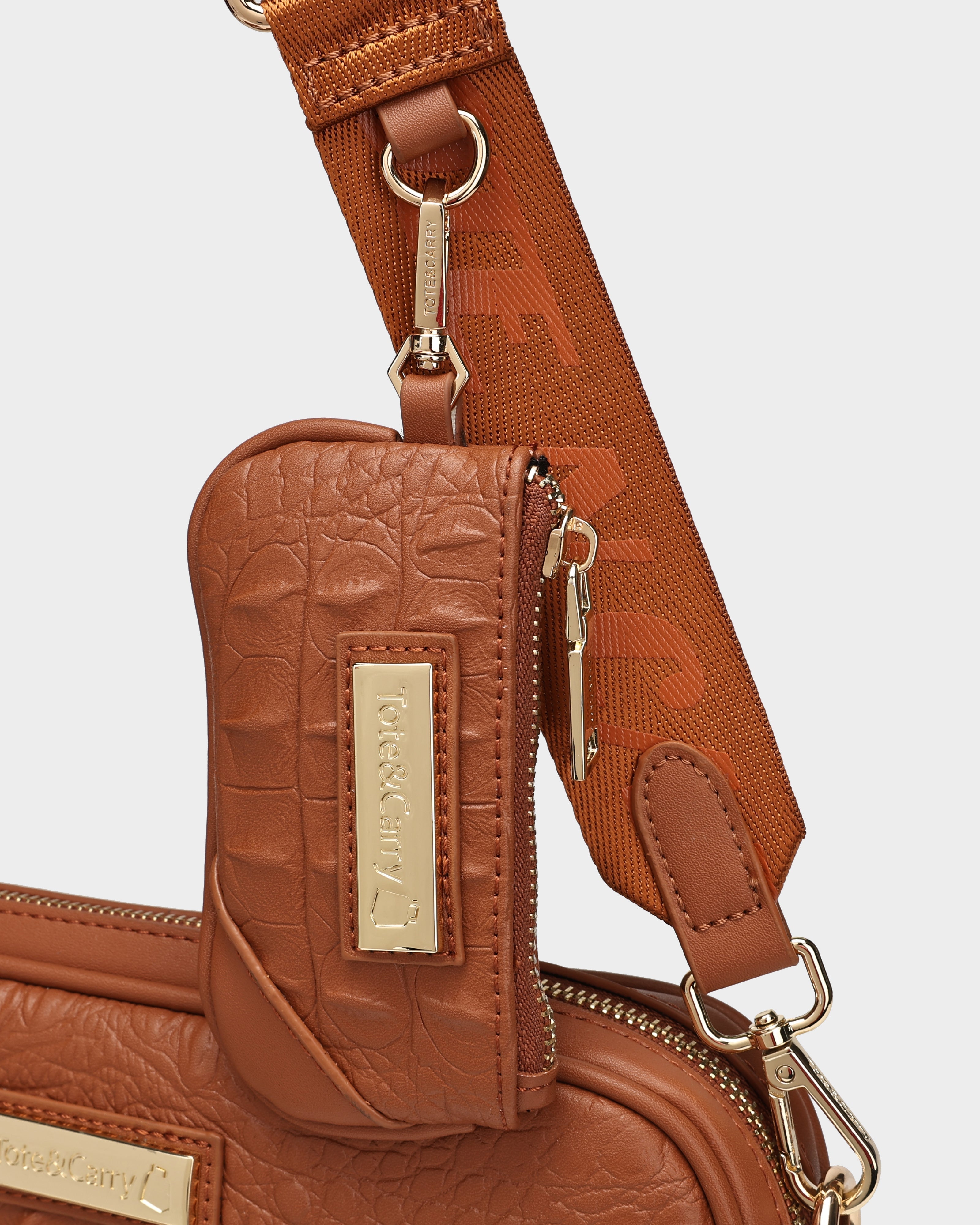 Apollo 2 Crossbody Bag Set - Caramel Brown Leather Purse for Women | Stylish Shoulder Bag & Wallet Combo | Perfect for Work, Travel & Everyday Use