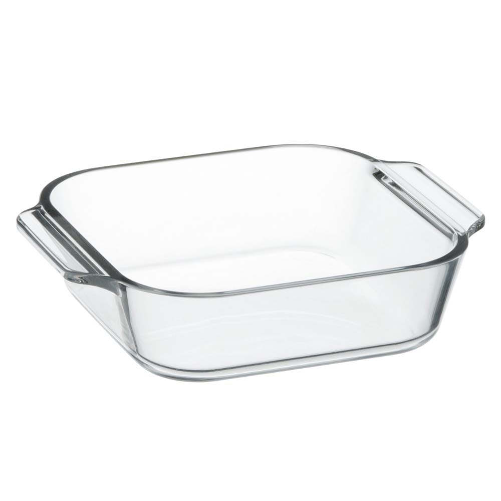 Iwaki Heat Resistant Glass Toaster Oven Dish - Durable Borosilicate Bakeware for Baking, Roasting & Reheating - Perfect for Toaster Ovens, Microwaves & Conventional Ovens