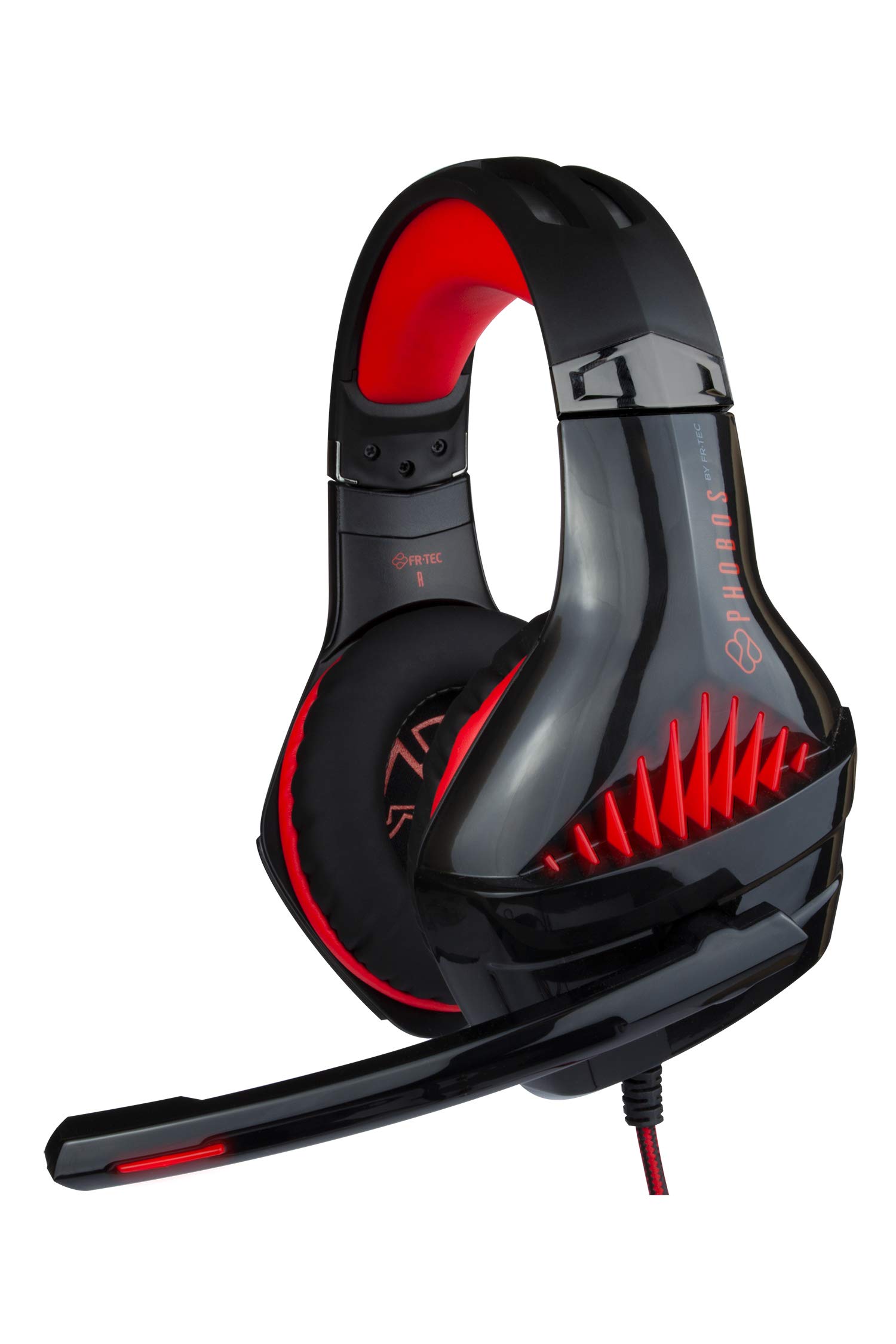 PHOBOS Gaming Headset with Noise Cancelling Mic - Compatible with PS4, Xbox One, PC, Mac & Nintendo Switch - Perfect for Online Gaming, Streaming & Virtual Meetings