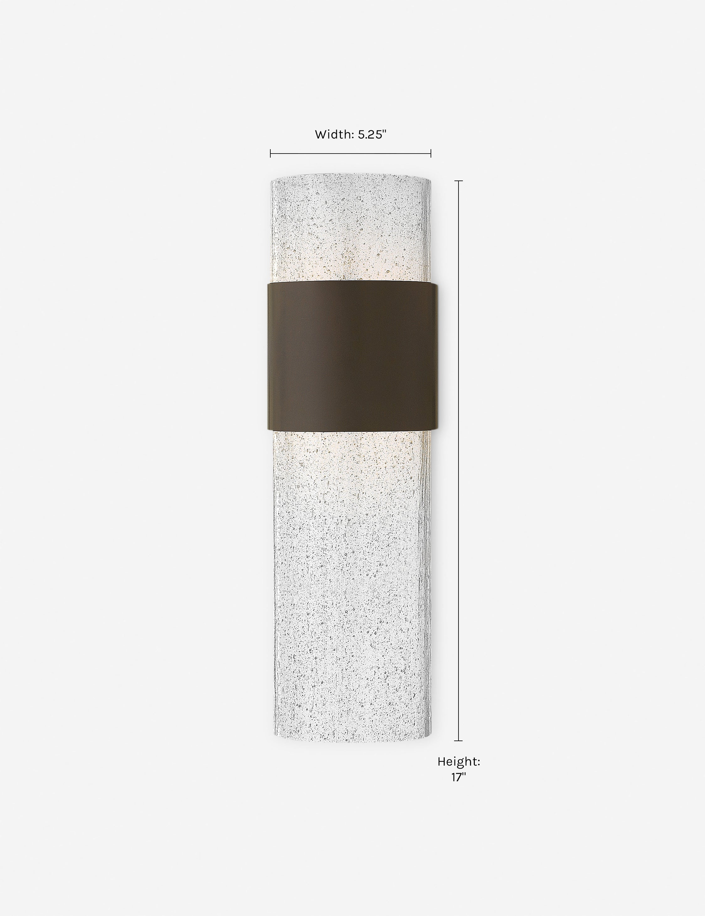 Dallas Outdoor Wall Sconce Light Fixture - Weatherproof Exterior Lighting for Porch, Patio & Garden - Black Metal Outdoor Wall Lamp with Clear Glass Shade