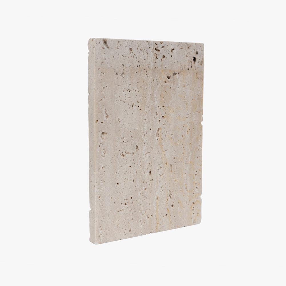Mornington Like Stone Cream Ceramic Styling Prop - 10cm x 15cm x 1cm Thick - Perfect for Home Decor, Office Desk Accessories & DIY Craft Projects
