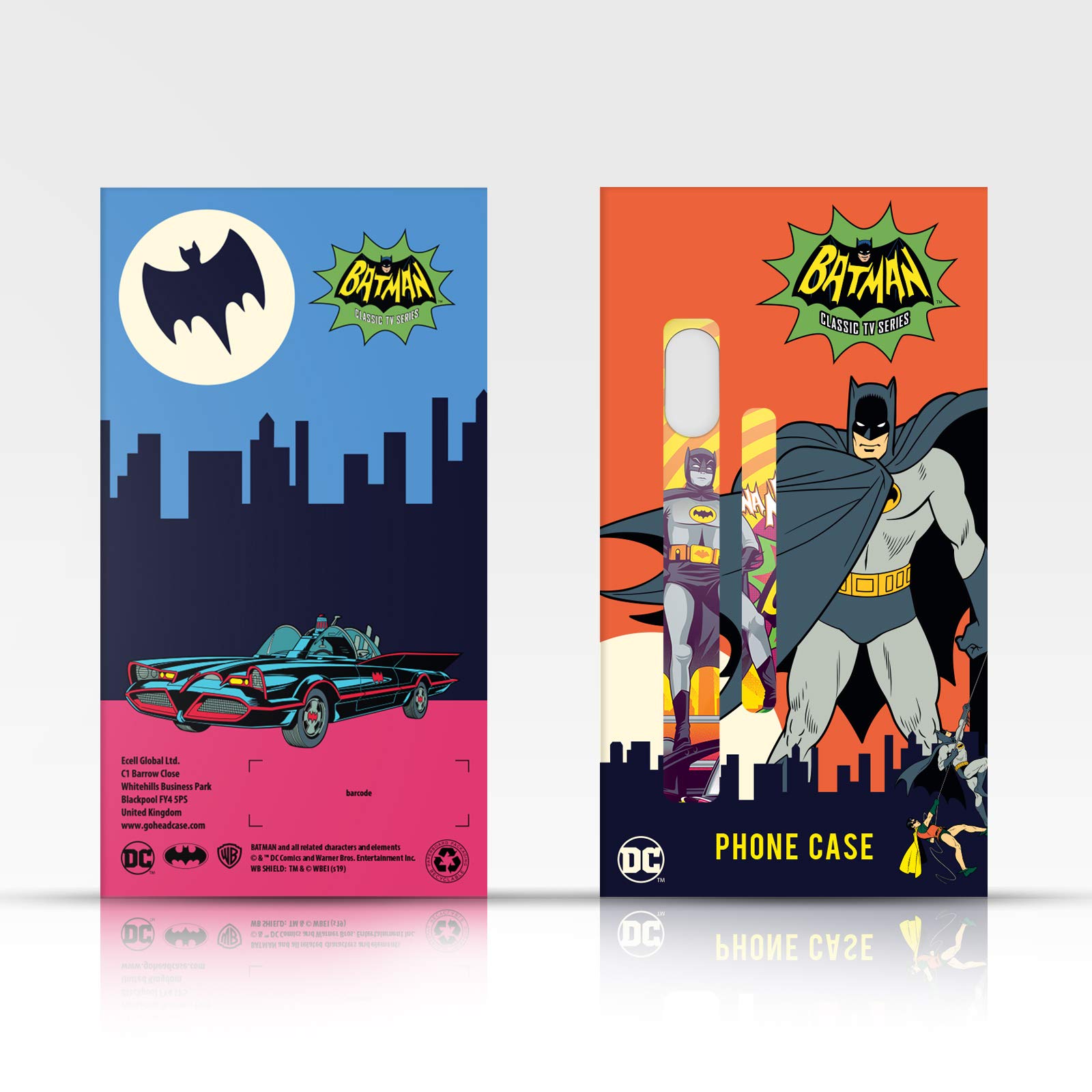 Official Batman TV Series Soft Gel Phone Case for Apple iPhone 12 Pro Max - Licensed DC Comics Design, Durable Protection with Stylish Superhero Patterns (Perfect for Fans, Cosplay & Everyday Use)