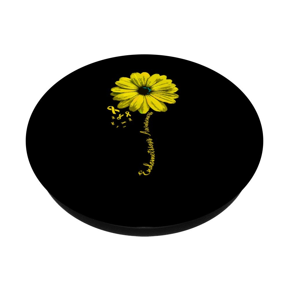 Endometriosis Awareness Family Survivor Phone Grip & Stand - Stylish PopSocket for Phones and Tablets, Perfect for Daily Use, Travel, and Office