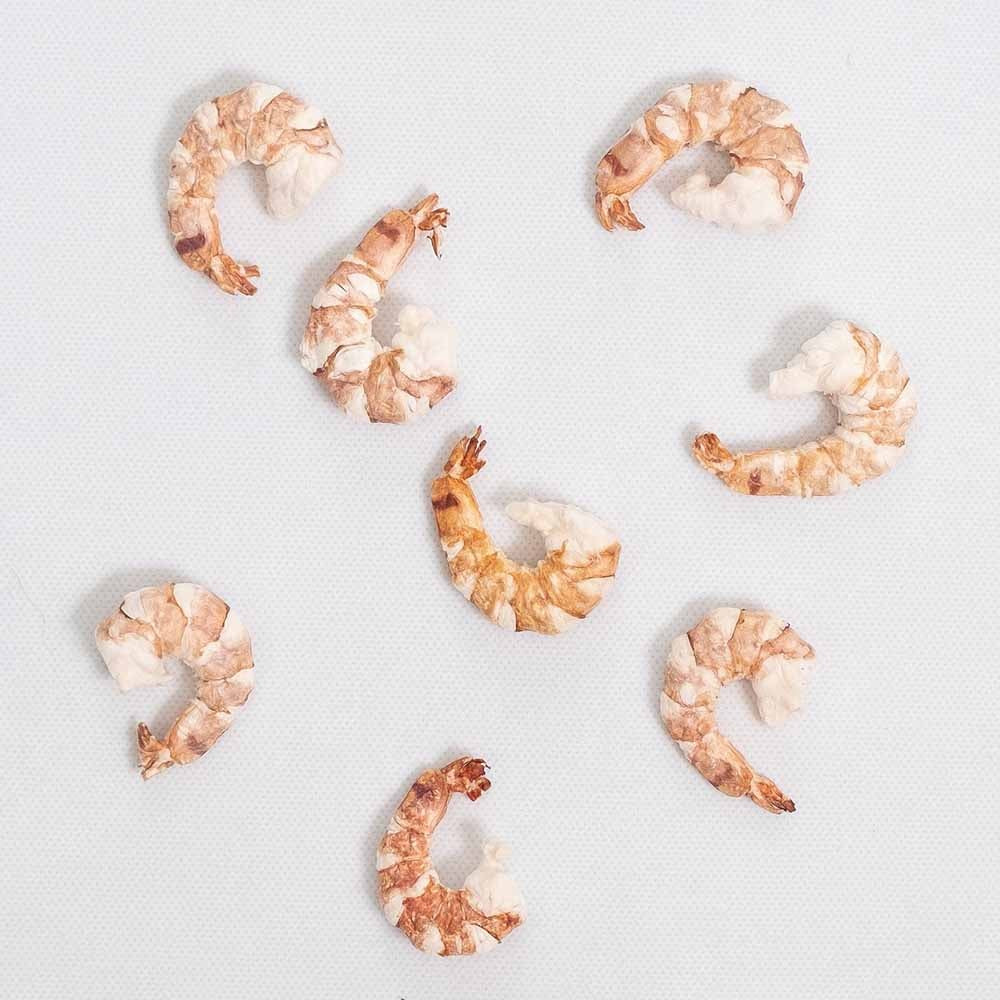 Freeze Dried Tiger Prawn Treats for Dogs & Cats - High Protein Natural Snacks for Pets - Perfect for Training Rewards & Dental Health