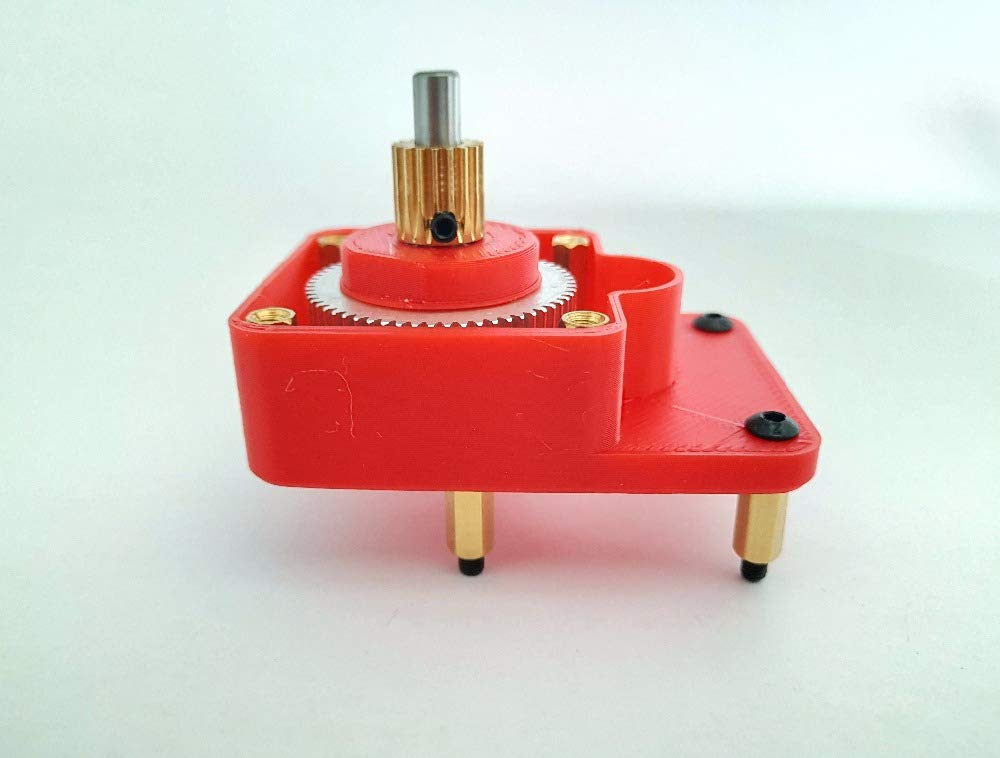 3D Printer NEMA17 Stepper Motor Speed Reducer Gearbox 3:10 Ratio - Compatible with MK8 Extruder, RepRap Prusa i3 - DIY 3D Printing Upgrade (No Stepper Motor Included) - Perfect for High-Precision Printing & Filament Control